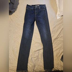 Levi's Women's Skinny Jeans - Dark Blue